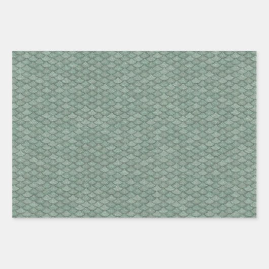 Papierblätter für Drachen Geschenkpapier Set (Vorderseite 2)