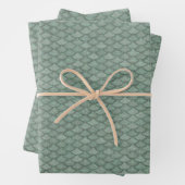 Papierblätter für Drachen Geschenkpapier Set (Beispiel)