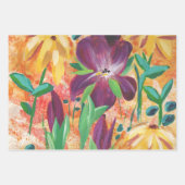 Papierblätter für Feuer und Iris Geschenkpapier Set (Vorderseite 3)