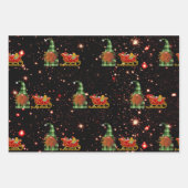 Papierblätter für Gnome Geschenkpapier Set (Vorderseite 2)