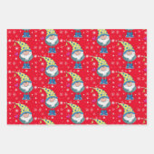 Papierblätter für Gnome Geschenkpapier Set (Vorderseite)