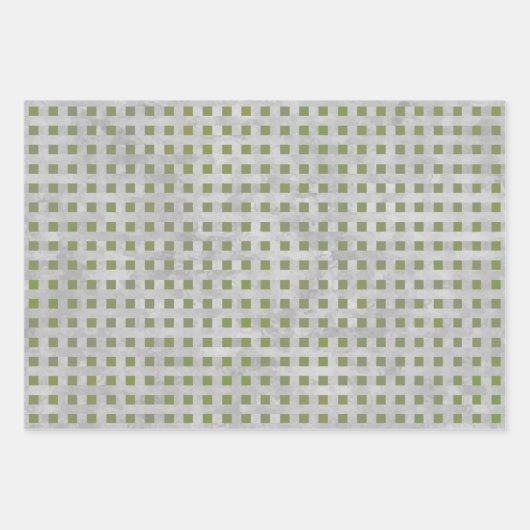 Papierblätter für graue und graue Geometrie Geschenkpapier Set (Vorderseite 3)