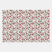 Papierblätter für Igel und Pilze Geschenkpapier Set (Vorderseite)