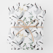 Papierblätter für japanische Krane Geschenkpapier Set (Beispiel)