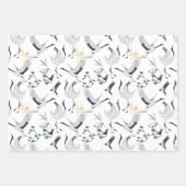 Papierblätter für japanische Krane Geschenkpapier Set (Vorderseite 3)