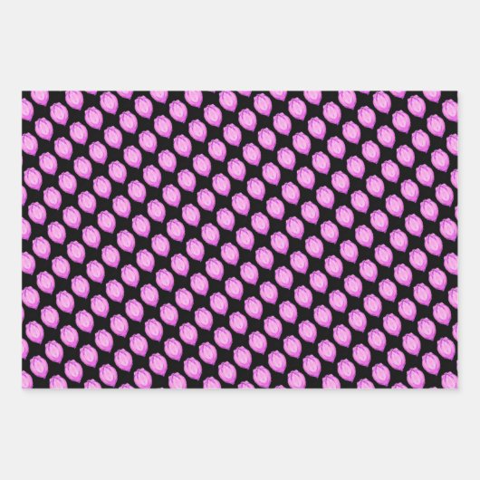 Papierblätter für Lavendel Geschenkpapier Set (Vorderseite 3)