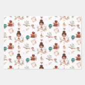 Papierblätter für Lehrer Geschenkpapier Set (Vorderseite)