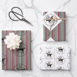 Papierblätter für meine Marke Geschenkpapier Set