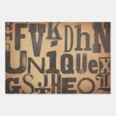 Papierblätter für Möbeldecoupte Geschenkpapier Set (Vorderseite 2)