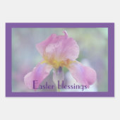 Papierblätter für Ostern 3 Iris Pastel Geschenkpapier Set (Vorderseite 3)