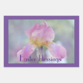 Papierblätter für Ostern 3 Iris Pastel Geschenkpapier Set (Vorderseite 2)