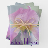 Papierblätter für Ostern 3 Iris Pastel Geschenkpapier Set (Beispiel)