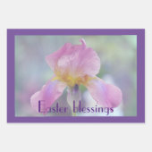 Papierblätter für Ostern 3 Iris Pastel Geschenkpapier Set (Vorderseite)