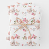 Papierblätter für Schwangerschaftsabbrüche Geschenkpapier Set (Beispiel)