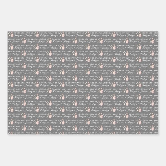 Papierblätter für Schwangerschaftsabbrüche Geschenkpapier Set (Vorderseite 2)