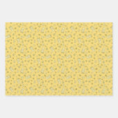 Papierblätter für Teemuster Geschenkpapier Set (Vorderseite)