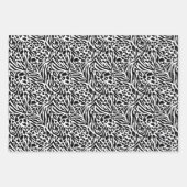 Papierblätter für Tiere Geschenkpapier Set (Vorderseite 2)