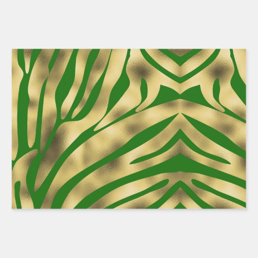 Papierblätter für tierische Druckerzeugnisse Geschenkpapier Set (Vorderseite 3)