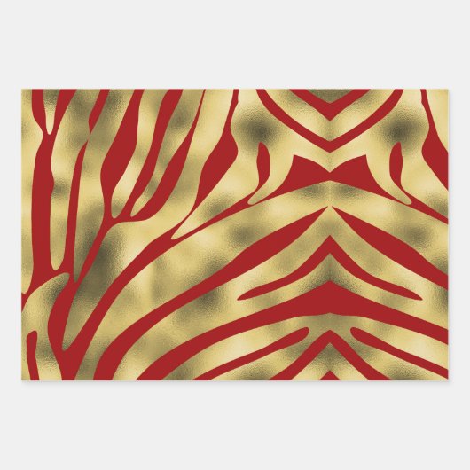 Papierblätter für tierische Druckerzeugnisse Geschenkpapier Set (Vorderseite 2)