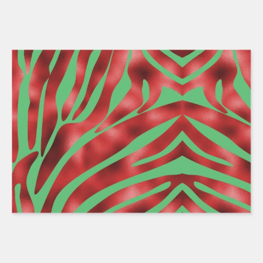 Papierblätter für tierische Druckerzeugnisse Geschenkpapier Set (Vorderseite)