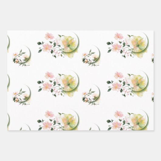 Papierblätter Geschenkpapier Set (Vorderseite)