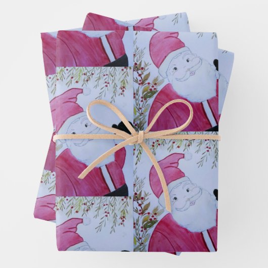 PAPIERBLÄTTER GESCHENKPAPIER SET (Beispiel)