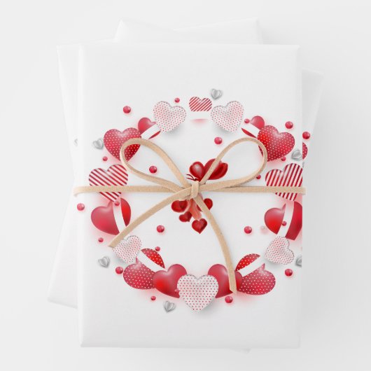 Papierblätter Geschenkpapier Set (Beispiel)