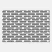 Papierblätter im rustikalen amerikanischen Stil Geschenkpapier Set (Vorderseite 2)