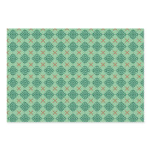 Papierblätter mit Schneeflocken, Set 3pic