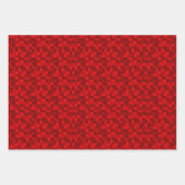 Papierblätter "Pixelmuster" Var03 Geschenkpapier Set (Vorderseite 3)