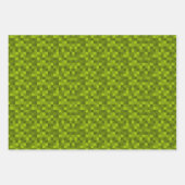 Papierblätter "Pixelmuster" Var03 Geschenkpapier Set (Vorderseite 2)
