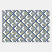 Papierblätter, Set von 3 Geschenkpapier Set (Vorderseite 2)