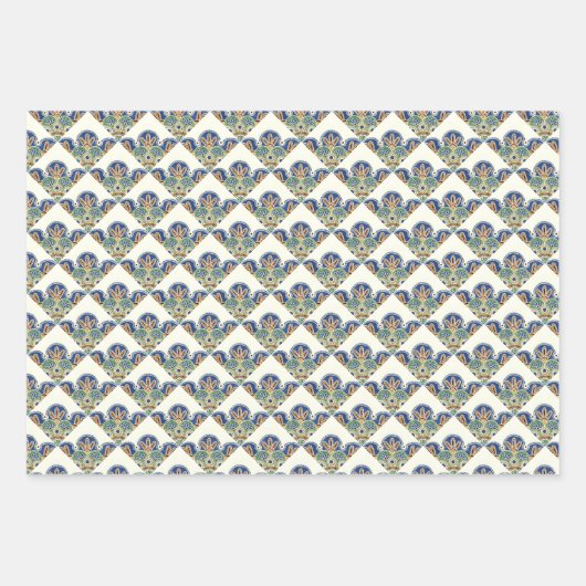 Papierblätter, Set von 3 Geschenkpapier Set (Vorderseite)