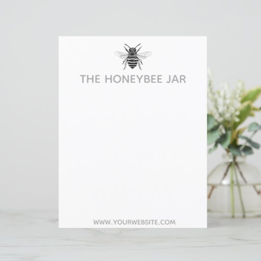 Papierblätter - The Honeybee Jar (Stehend Vorderseite)