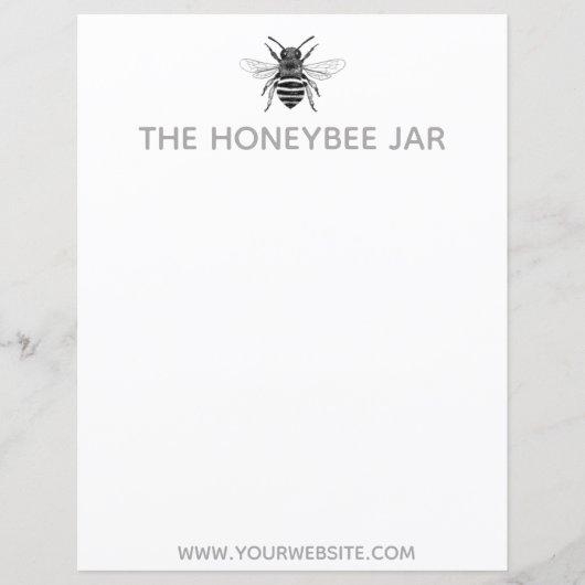 Papierblätter - The Honeybee Jar (Vorderseite)