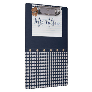 PapierblumenZwischenablage Klemmbrett