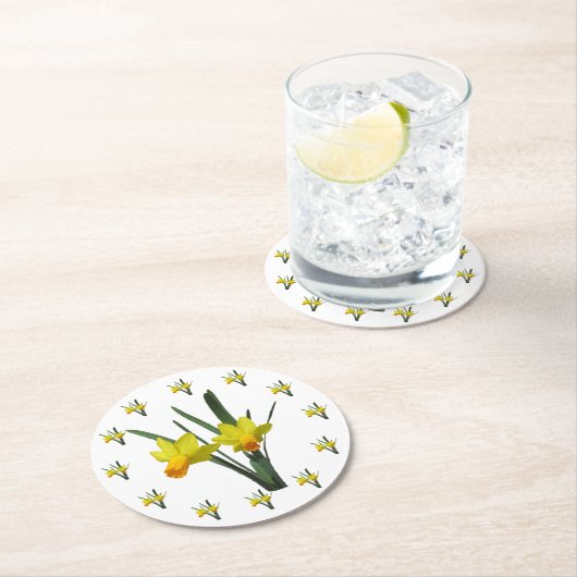 Papierblüten - Untersetzer (Vor Ort)