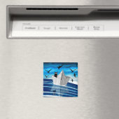 Papierboot Magnet (In Situ (Geschirrspüler))