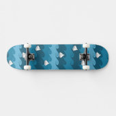 Papierboot-Muster Skateboard (Horizontal)
