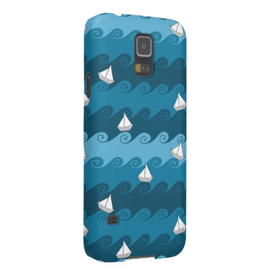 Papierbootmuster Case-Mate Samsung Galaxy Hülle (Rückseite/rechts)