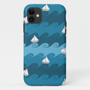 Papierboots-Muster Case-Mate iPhone Hülle