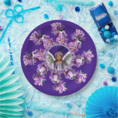 Papierbowle für lila Soul Pappteller (Party)