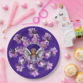 Papierbowle für lila Soul Pappteller (Party)