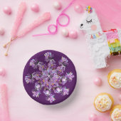 Papierbowle für lila Soul Pappteller (Party)