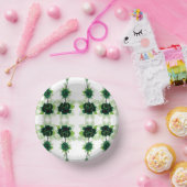 Papierbowle und Teller | Dekor des extravaganten P (Party)