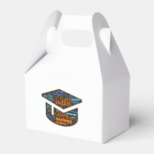Papierbox - Word Cloud Geschenkschachtel