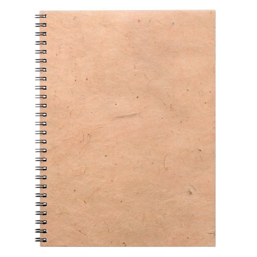 Papierbraun, handgefertigt notizblock (Vorderseite)