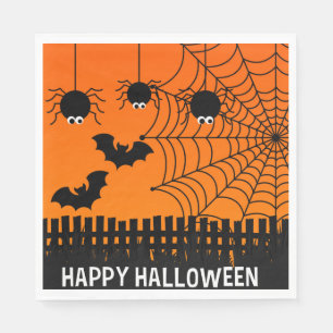 Papierc$serviette-halloween Serviette