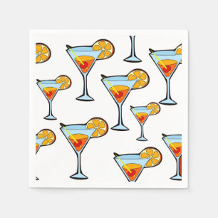 Papiercocktail Drink Napkins Serviette