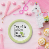 PAPIERCOCKTAIL-TELLER - TEQUILA-THERAPIE PAPPTELLER (Party)